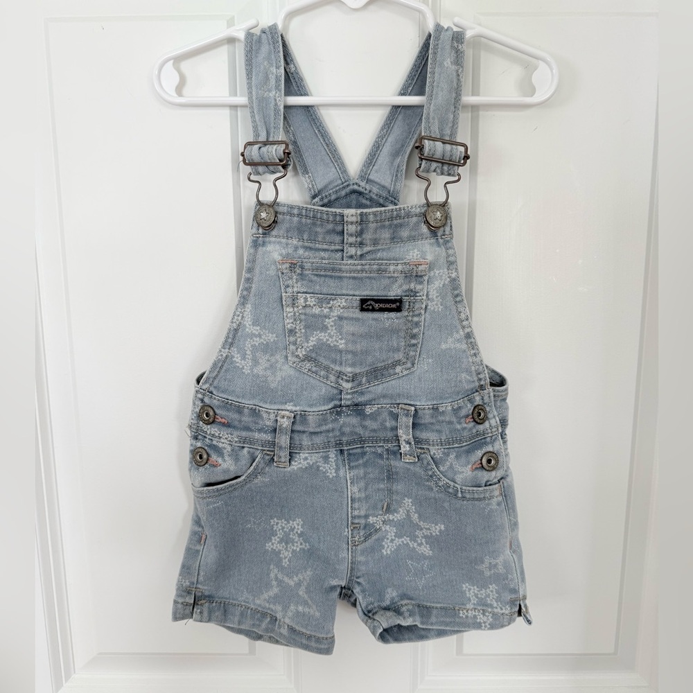 Jordache Jean Overalls with Stars - Toddler Girls - Size - 2t